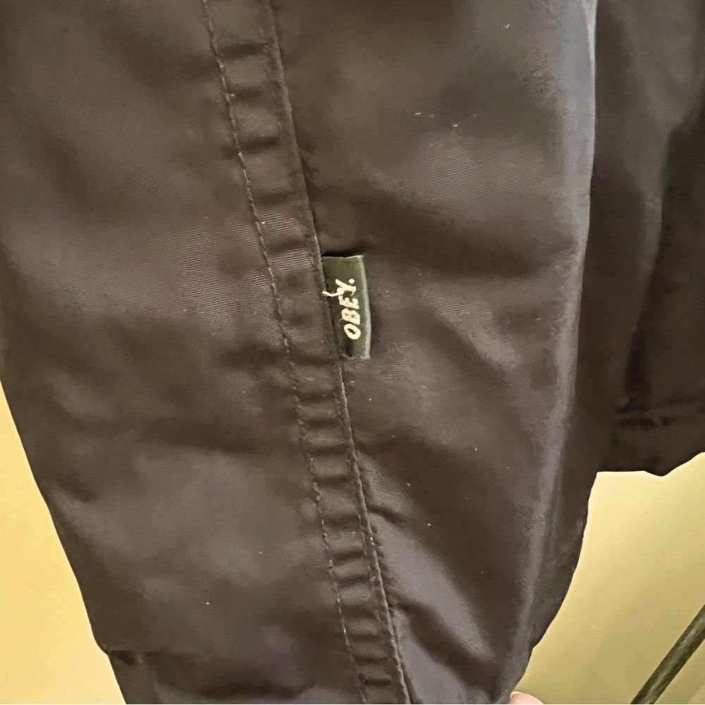 OBEY men’s black winter jacket with hood Size Small - Picture 6 of 7